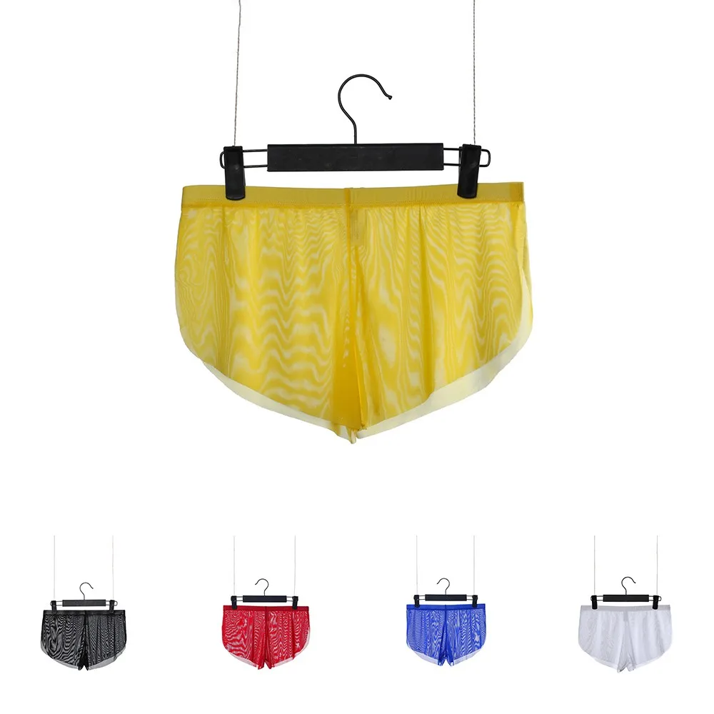 Men's Sexy Mesh Seamless Boxershorts Mens Ultra-thin See-Through Transparent Underwear Briefs Panties Трусы Мужские
Men's Sexy Mesh Seamless Boxershorts Mens Ultra-thin See-Through Transparent Underwear Briefs Panties Трусы Мужские