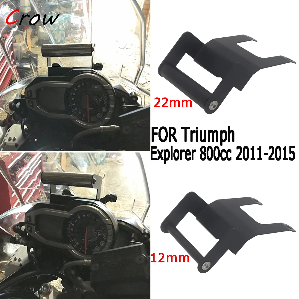 

Phone Bracket Stand Holder FOR Triumph Explorer Gen 1 Motorcycle Accessories GPS Mount FOR Triumph Explorer 800cc 2011-2015