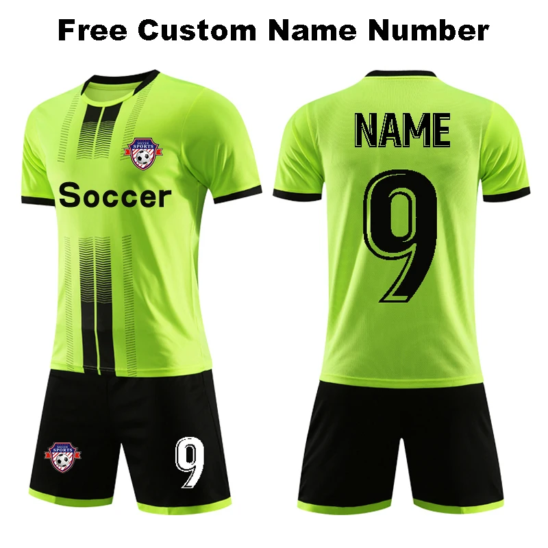 New Men & Kids Soccer Kits Sets , Free Custom Boys Football jerseys Shorts, Adult Futebol Clothing tracksuit Soccer Sportswear
New Men & Kids Soccer Kits Sets , Free Custom Boys Football jerseys Shorts, Adult Futebol Clothing tracksuit Soccer Sportswear