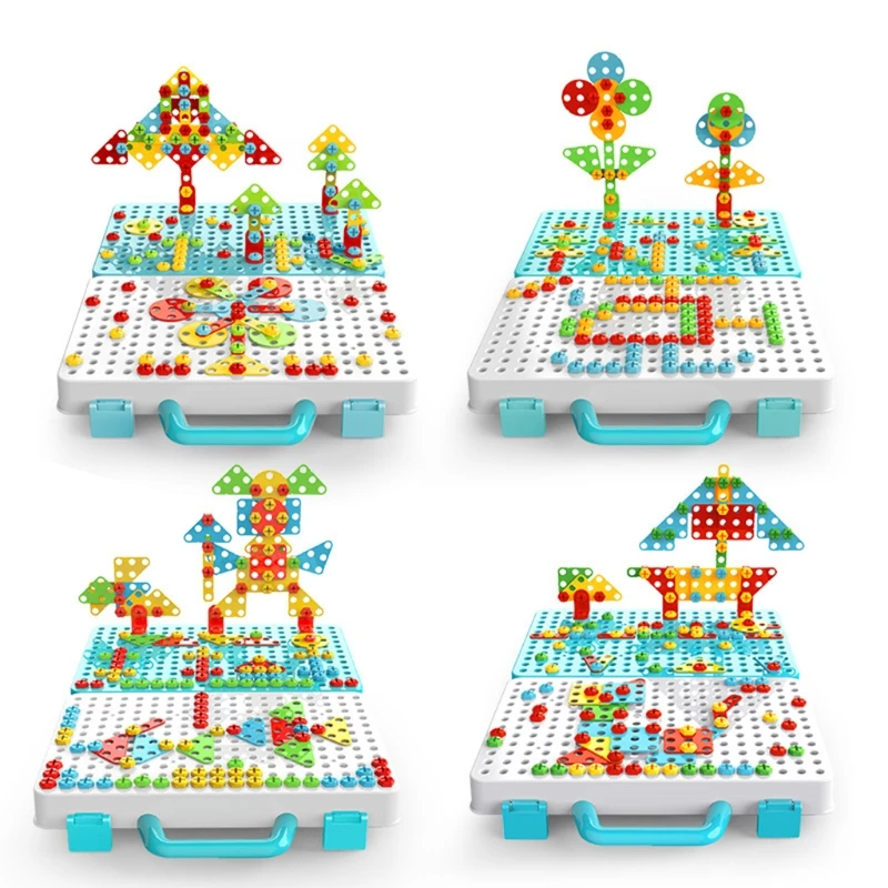 1Set Montessori Electric Drill Puzzle Interactive Toy Educational Baby Toys Baby Jigsaw Sensory Stacking Block Toolbox
1Set Montessori Electric Drill Puzzle Interactive Toy Educational Baby Toys Baby Jigsaw Sensory Stacking Block Toolbox