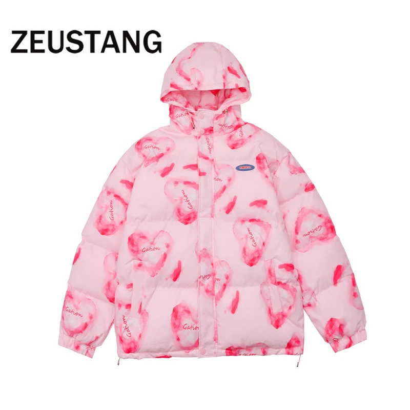 Zeustang Harajuku Streetwear Thick Parkas Fleece Jackets Letter Print Coats Full Zipper Hip Hop Casual Loose Tops
Zeustang Harajuku Streetwear Thick Parkas Fleece Jackets Letter Print Coats Full Zipper Hip Hop Casual Loose Tops