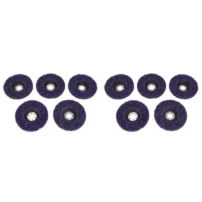 10Pcs Abrasive Wheel Grinder Strip Disc 125 Mm Poly Strip Disc Wheel Paint Rust Removal Clean For Angle Grinder Removal
10Pcs Abrasive Wheel Grinder Strip Disc 125 Mm Poly Strip Disc Wheel Paint Rust Removal Clean For Angle Grinder Removal