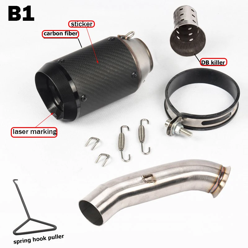 Выхлопная система мотоцикла глушитель выхлопа с дБ убийца Средний звеньевой трубы скольжения для DUKE125 250 390 RC390 RC125 RC250 2017-2019 
Выхлопная система мотоцикла глушитель выхлопа с дБ убийца Средний звеньевой трубы скольжения для DUKE125 250 390 RC390 RC125 RC250 2017-2019