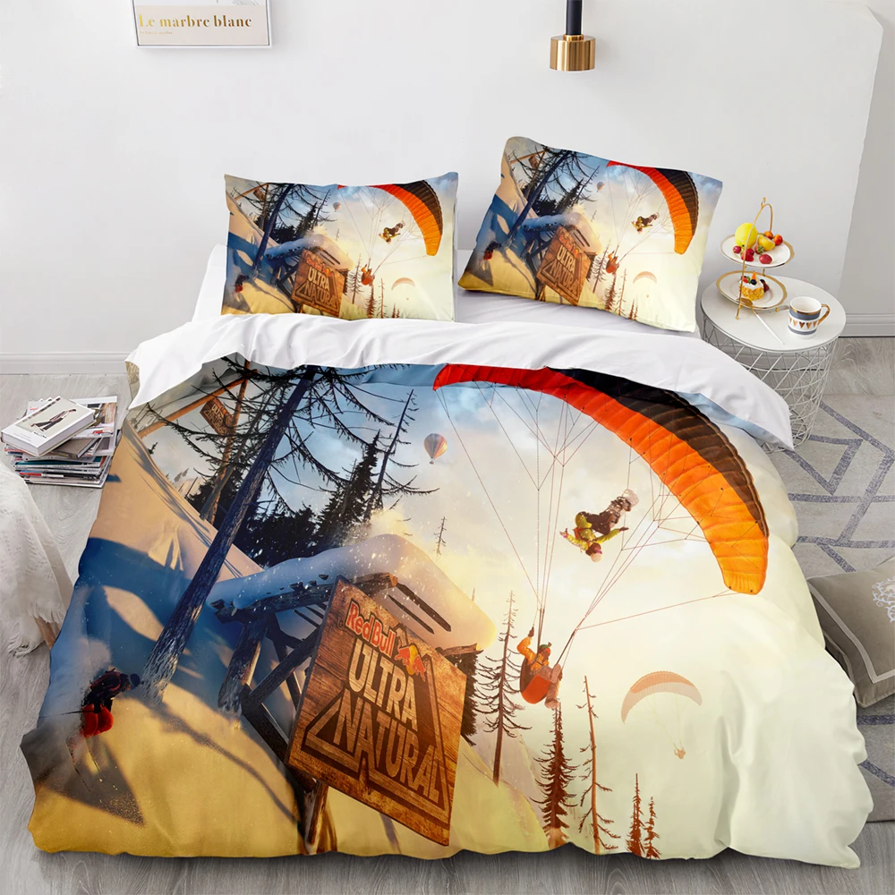 Extreme Sport Bedding Set Single Twin Full Queen King Size Ski Winged Flight Bed Set Children's Kid Bedroom Duvetcover Sets 010
Extreme Sport Bedding Set Single Twin Full Queen King Size Ski Winged Flight Bed Set Children's Kid Bedroom Duvetcover Sets 010
