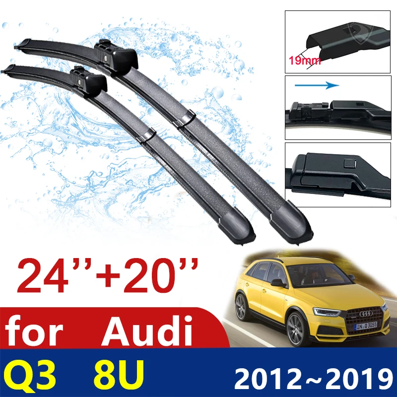 Car Wiper Blades Windscreen for Audi Q3 8U 2012~2019 Front Windshield Wipers Car Accessories 2013 2014 2015 2016 2017 2018
Car Wiper Blades Windscreen for Audi Q3 8U 2012~2019 Front Windshield Wipers Car Accessories 2013 2014 2015 2016 2017 2018