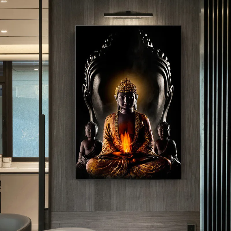 God Buddha Wall Art Prints Buddha Statue Canvas Painting Buddhism Wall Pictures For Living Room Religious Posters Wall Decor
God Buddha Wall Art Prints Buddha Statue Canvas Painting Buddhism Wall Pictures For Living Room Religious Posters Wall Decor