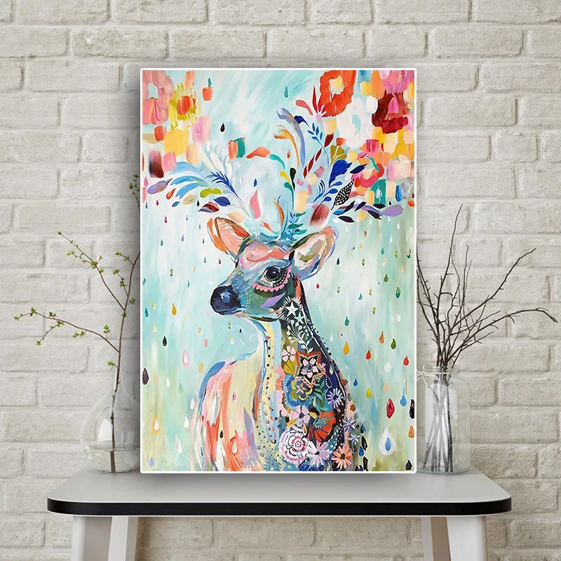 Nordic Poster Watercolor Deer Bird Flowers Art Cuadros Prints Wall Decorations Canvas Painting For Living Room Simple Home Decor
Nordic Poster Watercolor Deer Bird Flowers Art Cuadros Prints Wall Decorations Canvas Painting For Living Room Simple Home Decor