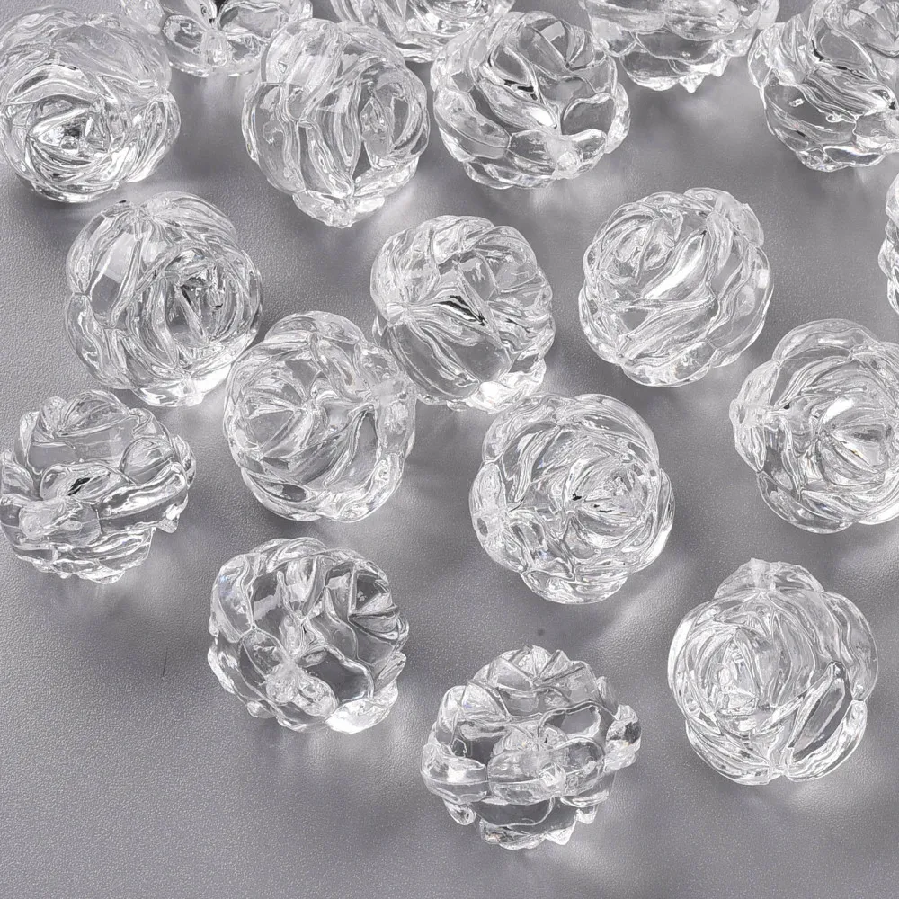 500g Transparent Acrylic Beads for Mother's Day Jewelry Making Rose Clear 25x22.5mm Hole: 2.5mm about 79pcs/500g
500g Transparent Acrylic Beads for Mother's Day Jewelry Making Rose Clear 25x22.5mm Hole: 2.5mm about 79pcs/500g