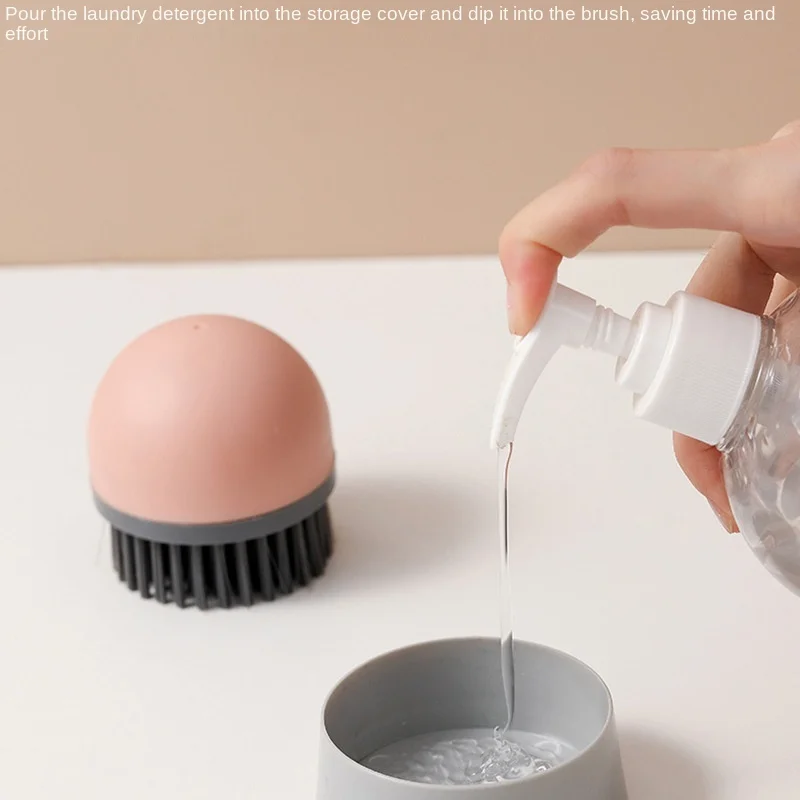 2021 New Creative Soft Hair Round Multifunctional Household Laundry Brush Candy Color Brush Clothes Shoe Cleaning Brush
2021 New Creative Soft Hair Round Multifunctional Household Laundry Brush Candy Color Brush Clothes Shoe Cleaning Brush