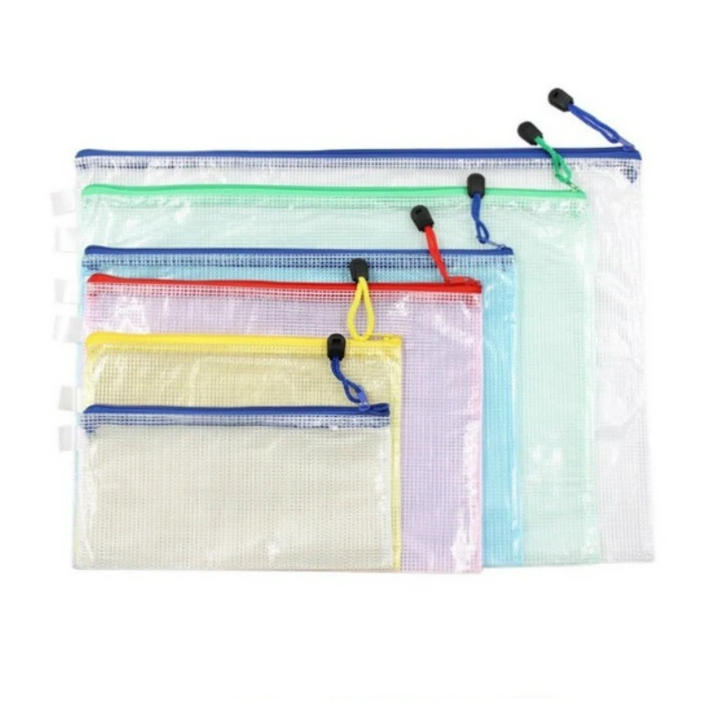 10 Pieces/Lot A3/A4/A5/A6/B4/B5 Transparent Document Storage Bag Pen Bag PVC Waterproof Zipper File Bags For Office Meeting
10 Pieces/Lot A3/A4/A5/A6/B4/B5 Transparent Document Storage Bag Pen Bag PVC Waterproof Zipper File Bags For Office Meeting