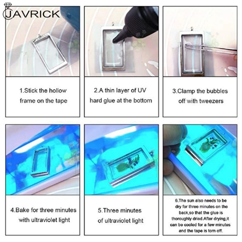 50g UV Resin Crystal Clear Hard Ultraviolet Curing Epoxy Resin DIY Jewelry Making Art Nail Art Accessories
50g UV Resin Crystal Clear Hard Ultraviolet Curing Epoxy Resin DIY Jewelry Making Art Nail Art Accessories