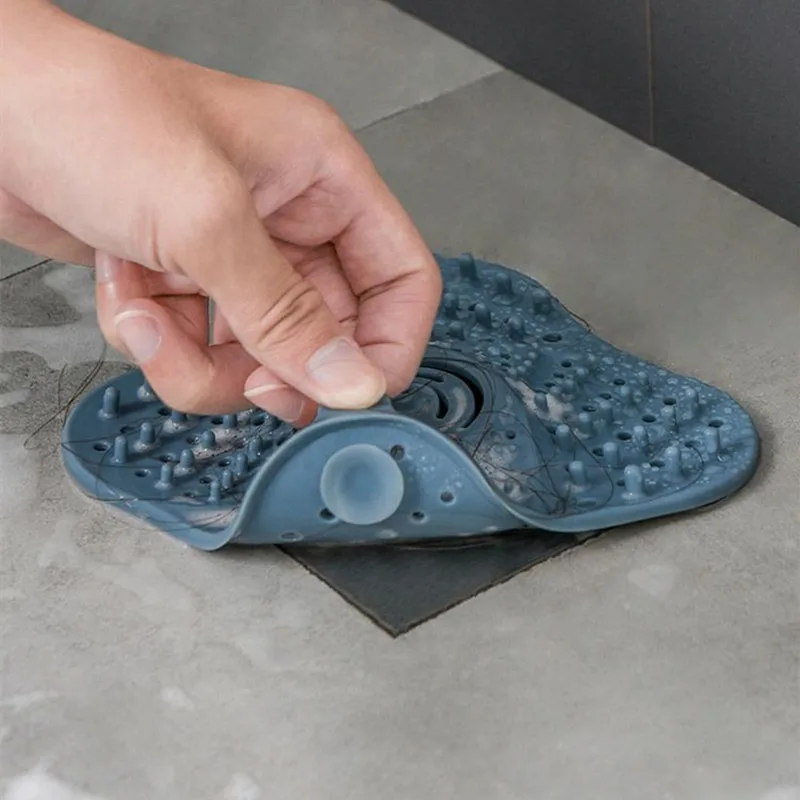 Drain Hair Catcher Floor Drain Silicone Kitchen Sink Filter Strainer Square Cover Hair Stopper Anti-odor Bathroom Accessories
Drain Hair Catcher Floor Drain Silicone Kitchen Sink Filter Strainer Square Cover Hair Stopper Anti-odor Bathroom Accessories
