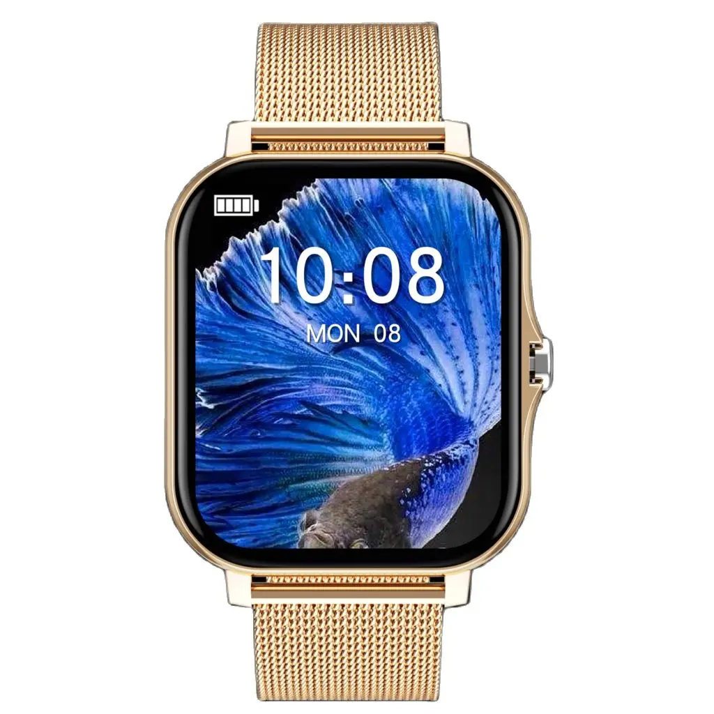 NEW GT20 Ultra-thin Smart Watch 1.69 inch Square Screen Bluetooth Call IP67 Waterproof Long Standby Watches Heart Rate Blood O
NEW GT20 Ultra-thin Smart Watch 1.69 inch Square Screen Bluetooth Call IP67 Waterproof Long Standby Watches Heart Rate Blood O