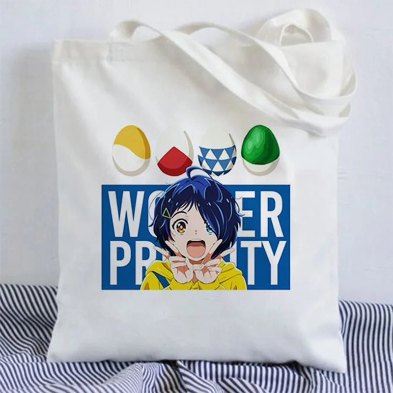 Tote Bag Shopping Bag Wonder Egg Priority Kawaii Ai Ohto Sunflower Shopper Bag Anime Handbag Female Shoulder Bags Canvas Bag
Tote Bag Shopping Bag Wonder Egg Priority Kawaii Ai Ohto Sunflower Shopper Bag Anime Handbag Female Shoulder Bags Canvas Bag