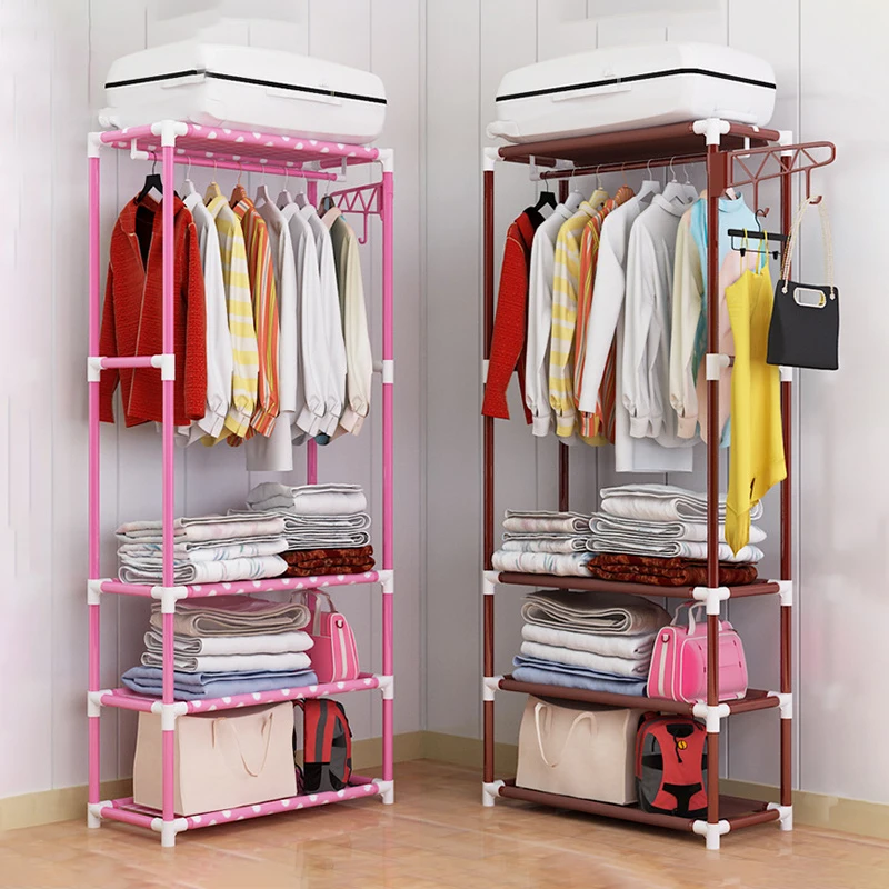 Simple Houseware Freestanding Clothes Garment Organizer Closet European Standing Iron Clothing Hanger Storage Rack for Bedroom
Simple Houseware Freestanding Clothes Garment Organizer Closet European Standing Iron Clothing Hanger Storage Rack for Bedroom