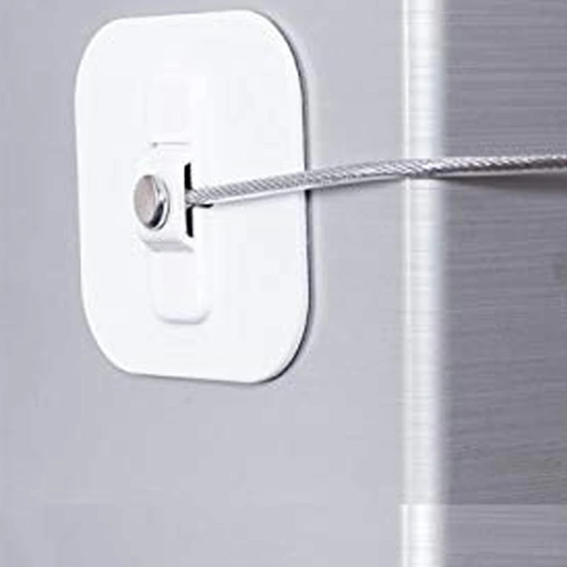 Refrigerator Lock, Mini Fridge Lock with Key for Adults, Lock for a Fridge, Cabinet Door(White 2Pack)
Refrigerator Lock, Mini Fridge Lock with Key for Adults, Lock for a Fridge, Cabinet Door(White 2Pack)