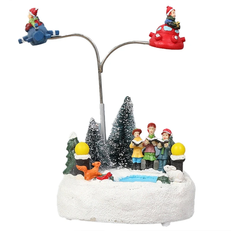 Creative Luminous Music Rotating Christmas Ornaments Resin Crafts Christmas Decoration Children's Gifts
Creative Luminous Music Rotating Christmas Ornaments Resin Crafts Christmas Decoration Children's Gifts