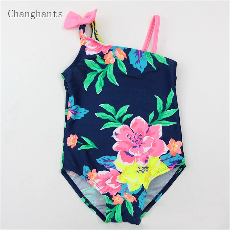 Girls Swimwear Dark Blue with Flowers Pattern 2-7 Y Kids One Piece Swimsuit Baby Sandy Beachwear Swimming Suit for Children
Girls Swimwear Dark Blue with Flowers Pattern 2-7 Y Kids One Piece Swimsuit Baby Sandy Beachwear Swimming Suit for Children