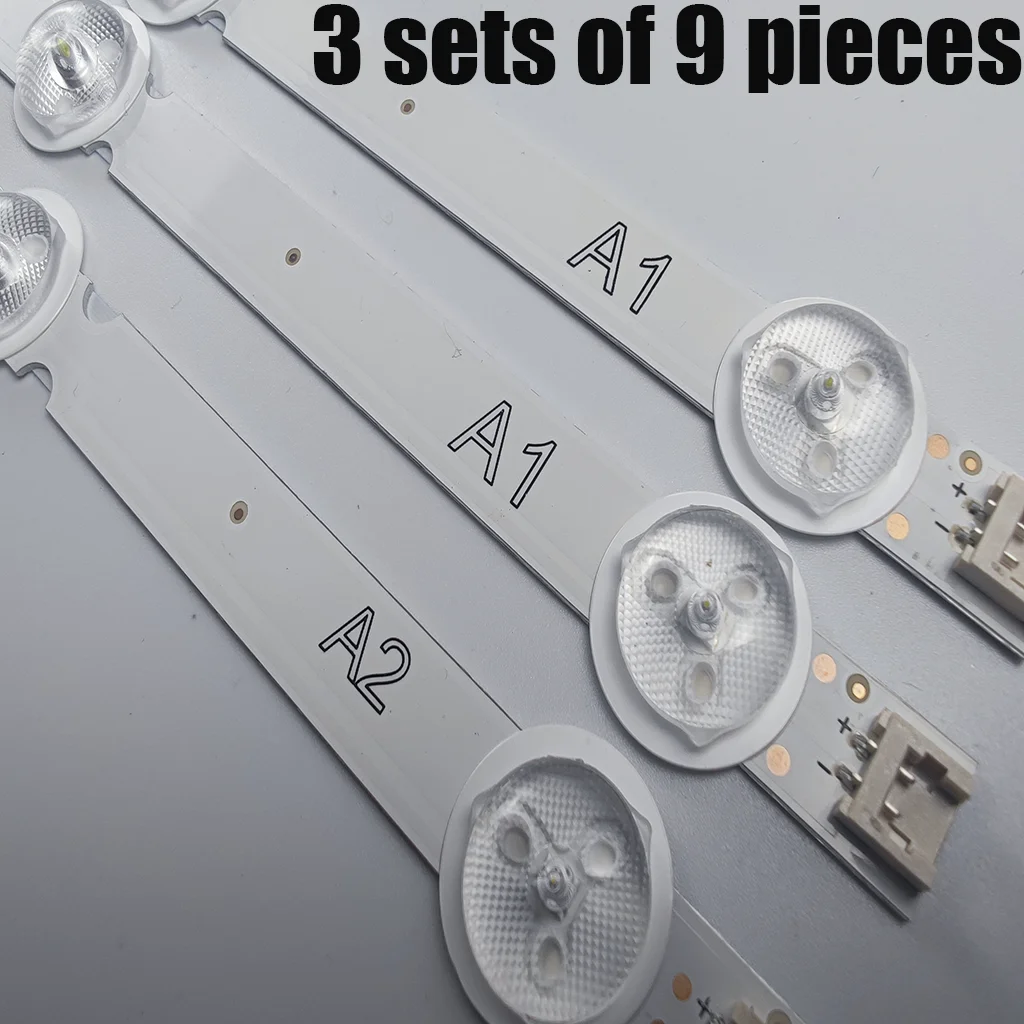 LED Backlight Strip 7/8 lamp for LG 32'' TV 32LN540V 32LN541V 32LN520B LC320DXE 6916L-1399A 1400A 1437A 1438A 1204A 1426A NEW
LED Backlight Strip 7/8 lamp for LG 32'' TV 32LN540V 32LN541V 32LN520B LC320DXE 6916L-1399A 1400A 1437A 1438A 1204A 1426A NEW