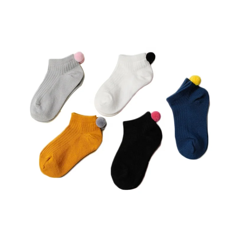 Cute Solid Color with Round Small Ball Back Cotton Crew Kids Children School Socks
Cute Solid Color with Round Small Ball Back Cotton Crew Kids Children School Socks