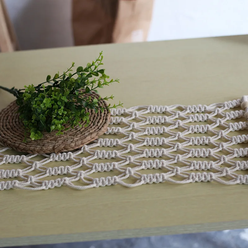 Nordic Style Tabletop Hand-woven Bedding Wall Decoration Living Room Table Runner Kitchen Creative Decoration Wedding Decoration
Nordic Style Tabletop Hand-woven Bedding Wall Decoration Living Room Table Runner Kitchen Creative Decoration Wedding Decoration