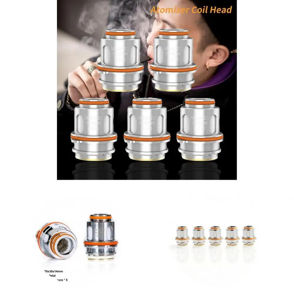 Atomizer Coil Good Stability Excellent Easy Installation 0.2/0.4 Ohm Corrosion Resistant Mesh Coil Head
Atomizer Coil Good Stability Excellent Easy Installation 0.2/0.4 Ohm Corrosion Resistant Mesh Coil Head