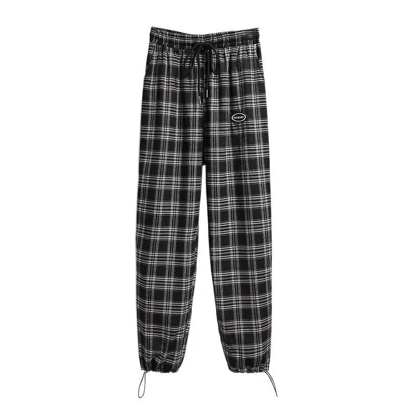 Plus Size 6XL 5XL 4XL Women Plaid Long Elastic Waist Pants Streetwear Woman Wide Leg Pants Winter Warm Velvet Trousers For Mujer
Plus Size 6XL 5XL 4XL Women Plaid Long Elastic Waist Pants Streetwear Woman Wide Leg Pants Winter Warm Velvet Trousers For Mujer