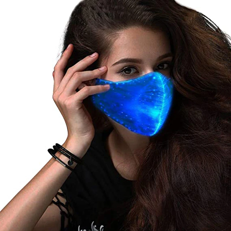 LED Rave Mask 7 Colors Luminous Light for Men Women Face Mask Music Party Christmas Halloween Light Up Mask Flashing
LED Rave Mask 7 Colors Luminous Light for Men Women Face Mask Music Party Christmas Halloween Light Up Mask Flashing