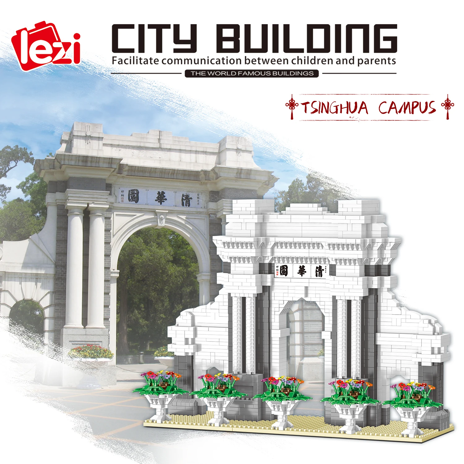 Tsinghua Garden Architecture Building Set Model Kit STEAM Construction Toy Gift for Kids and Adults (3315 PCS)
Tsinghua Garden Architecture Building Set Model Kit STEAM Construction Toy Gift for Kids and Adults (3315 PCS)