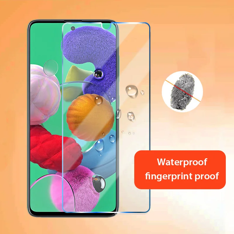 3 шт. защитное закаленное стекло на экран для Samsung Galaxy A51 A71 A50 A42 5G протектор экрана