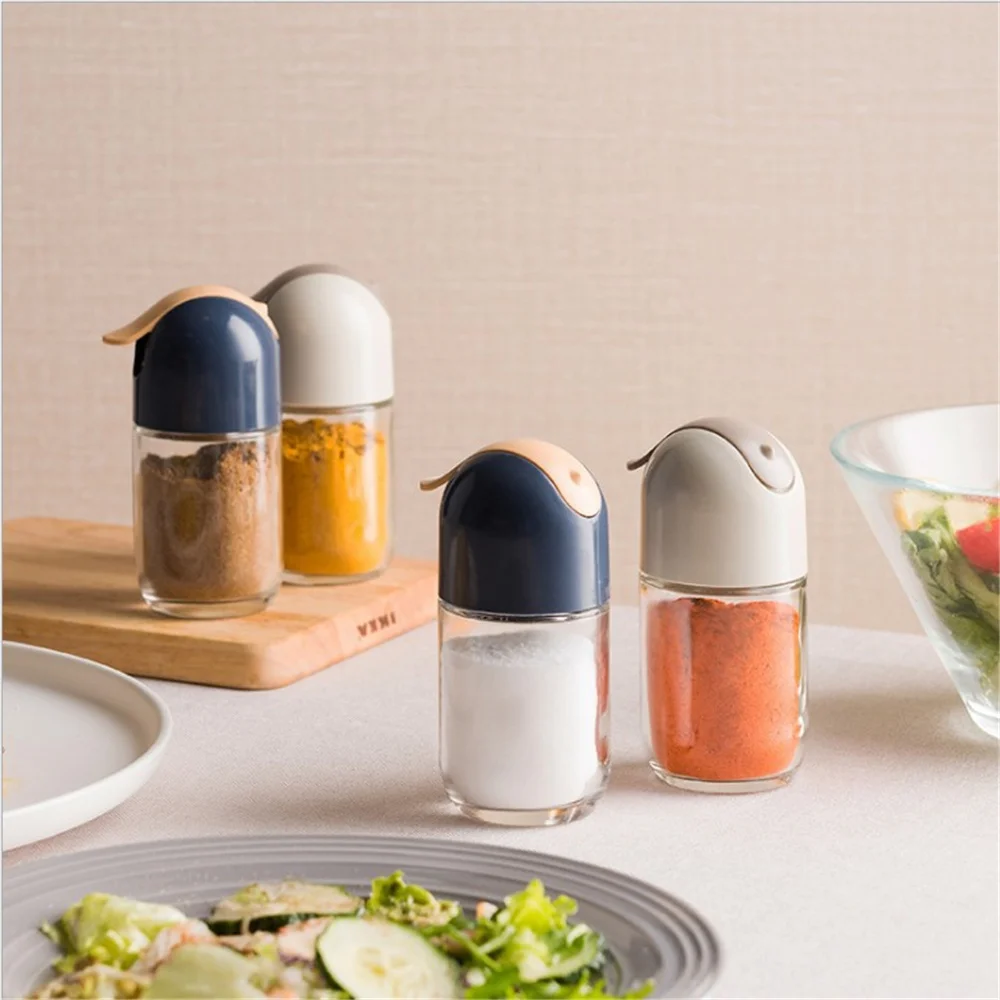 Kitchen Seasoning Bottle Moisture Proof Glass Seasoning Jar Household Salt Sugar Spice Jar Pepper Monosodium Glutamate Organizer
Kitchen Seasoning Bottle Moisture Proof Glass Seasoning Jar Household Salt Sugar Spice Jar Pepper Monosodium Glutamate Organizer