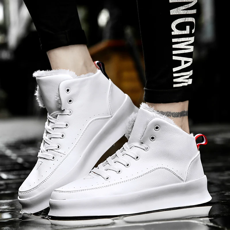 Zapatos Casuales Para Hombre De Cuero Mens High Top Shoes Men Leather Casual 2020 White Men's Sports Fashion Man
Zapatos Casuales Para Hombre De Cuero Mens High Top Shoes Men Leather Casual 2020 White Men's Sports Fashion Man