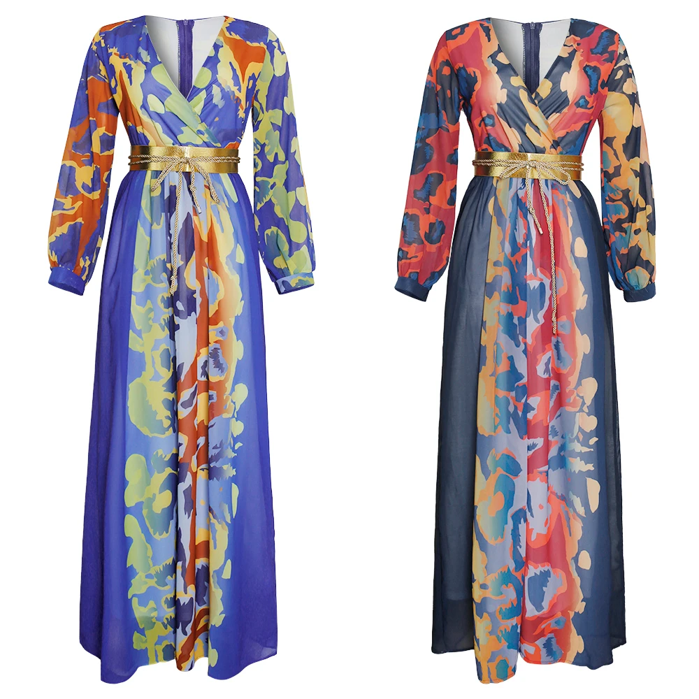 MD African Print Dresses For Women 2021 Elegant Chiffon Evening Dress Ladies Clothing Dubai Abaya Plus Size Kaftan Long Boubou 
MD African Print Dresses For Women 2021 Elegant Chiffon Evening Dress Ladies Clothing Dubai Abaya Plus Size Kaftan Long Boubou