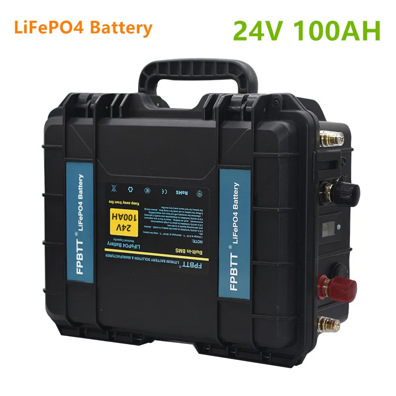 24V LiFePO4 Battery pack 100AH 24v 100AH lifepo4 battery 24V battery pack for boat motor, inverter
24V LiFePO4 Battery pack 100AH 24v 100AH lifepo4 battery 24V battery pack for boat motor, inverter