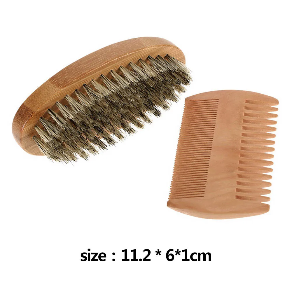 Men's Soft Bristle Wood Beard Brush Set Hairdresser Shaving Comb Men Mustache Comb Kit With Gift Bag Beard Hair Comb Set
Men's Soft Bristle Wood Beard Brush Set Hairdresser Shaving Comb Men Mustache Comb Kit With Gift Bag Beard Hair Comb Set