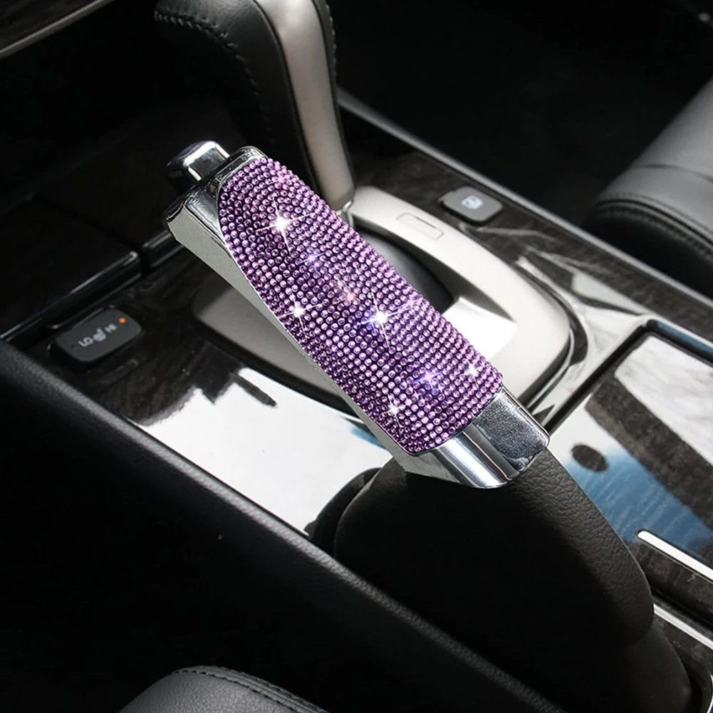 New Luxury Bling Car Handbrake Cover Shiny Crystal Rhinestones Decoration Protective Case Interior Accessories For Women Girl
New Luxury Bling Car Handbrake Cover Shiny Crystal Rhinestones Decoration Protective Case Interior Accessories For Women Girl