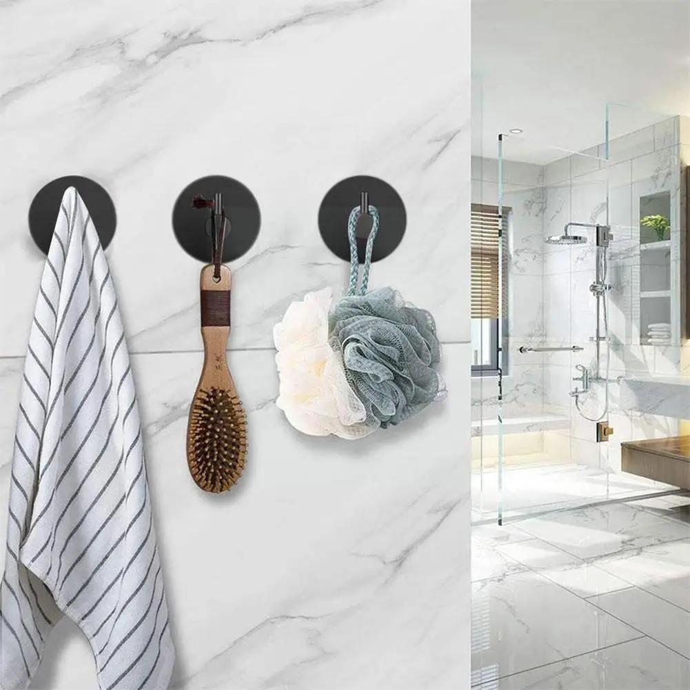 304 Steel Hooks Door Wall Clothes Towel Hook Metal Wall Bathroom Hanger Accessories Bathroom 1pc Kitchen Hooks Bracket F2Q3
304 Steel Hooks Door Wall Clothes Towel Hook Metal Wall Bathroom Hanger Accessories Bathroom 1pc Kitchen Hooks Bracket F2Q3