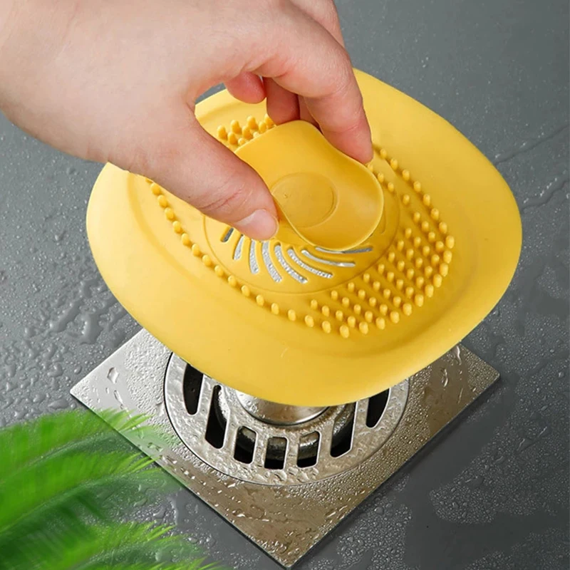 Kitchen Bath Tub Sink Floor Drain Plug Press Type Deodorant Sink Drain Strainer Hair Catchers Shower Bathtub Floor Filter Rubber
Kitchen Bath Tub Sink Floor Drain Plug Press Type Deodorant Sink Drain Strainer Hair Catchers Shower Bathtub Floor Filter Rubber
