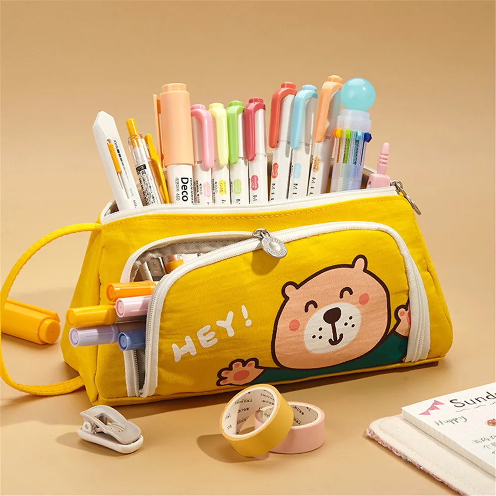 1pcs Large Capacity Pencil Cases School Supplies Pencile Pen Box Student Pouch Stationer
1pcs Large Capacity Pencil Cases School Supplies Pencile Pen Box Student Pouch Stationer