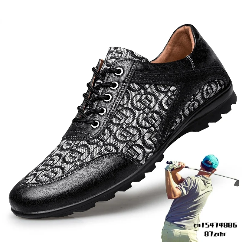 New Breathable Golf Shoes Men Big Size 38-48 Black Brown Anti Slip Golf Footwears Outdoor High Quality Walking Sneakers
New Breathable Golf Shoes Men Big Size 38-48 Black Brown Anti Slip Golf Footwears Outdoor High Quality Walking Sneakers