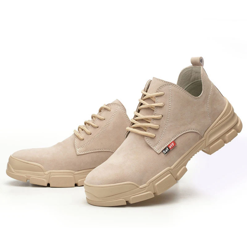 Защитная обувь со стальным носком; защитная обувь для мужчин; Рабочая обувь; Мужская дышащая сетка; износостойкая обувь; Размер 11; DXZ080