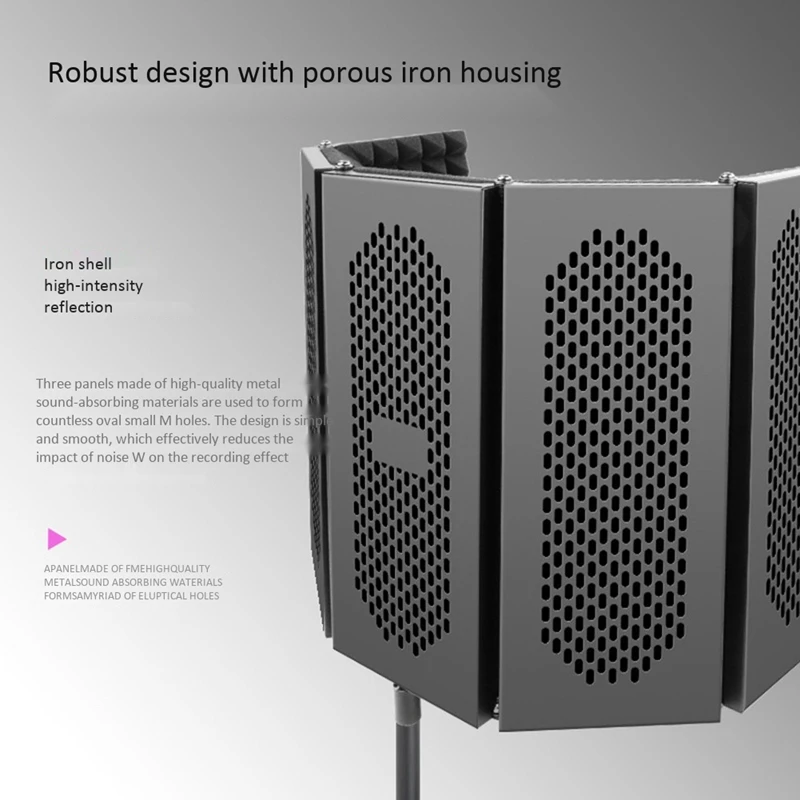 Foldable Studio Microphone Insulation Board Foam Panel Sound Insulation Cover Recording Studio Microphone Accessories
Foldable Studio Microphone Insulation Board Foam Panel Sound Insulation Cover Recording Studio Microphone Accessories