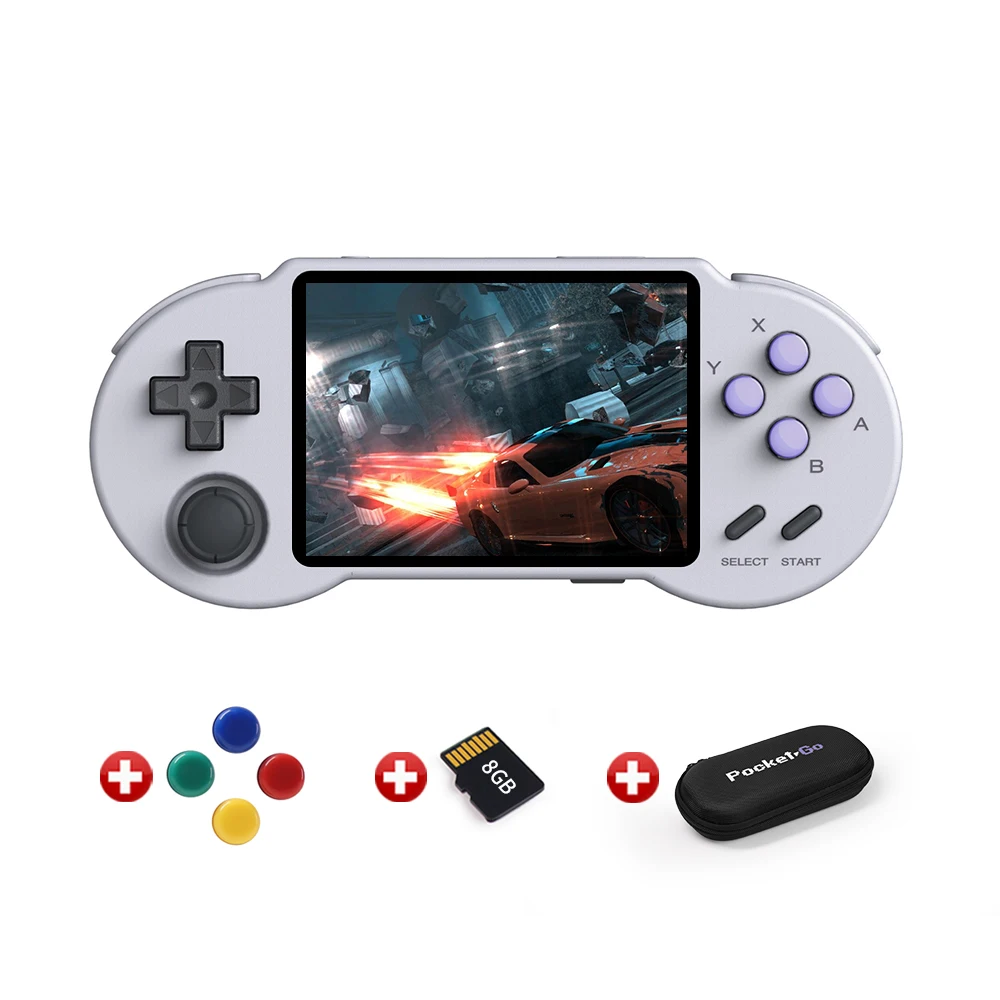Pocketgo S30 предварительно установленная последняя прошивка Ретро игра 3,5 дюймов IPS экран портативная игровая консоль для видео с поддержкой ps1, ...
Pocketgo S30 предварительно установленная последняя прошивка Ретро игра 3,5 дюймов IPS экран портативная игровая консоль для видео с поддержкой ps1, ...
