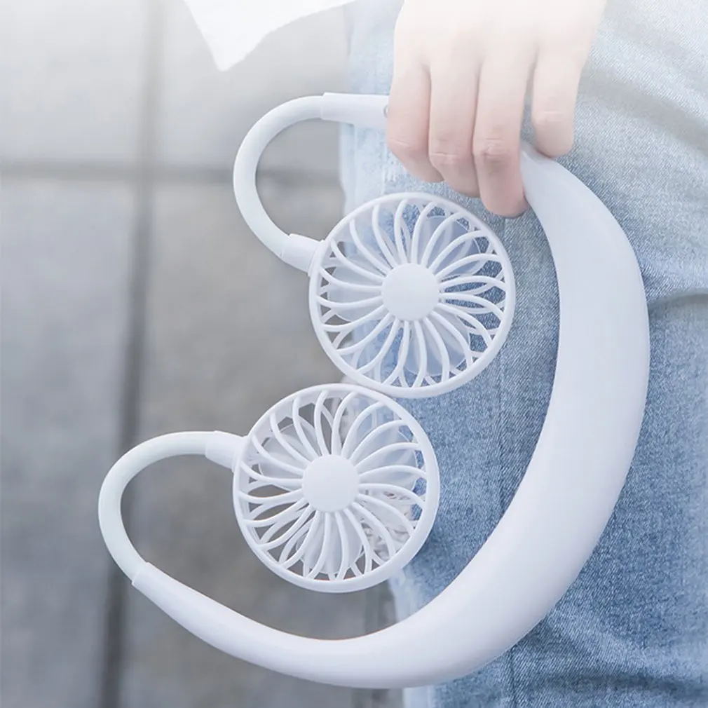 Creative fan Hanging Neck Fan Portable Lazy Charging Small Fan Wearable Mini Hanging Neck Sports Fan
Creative fan Hanging Neck Fan Portable Lazy Charging Small Fan Wearable Mini Hanging Neck Sports Fan