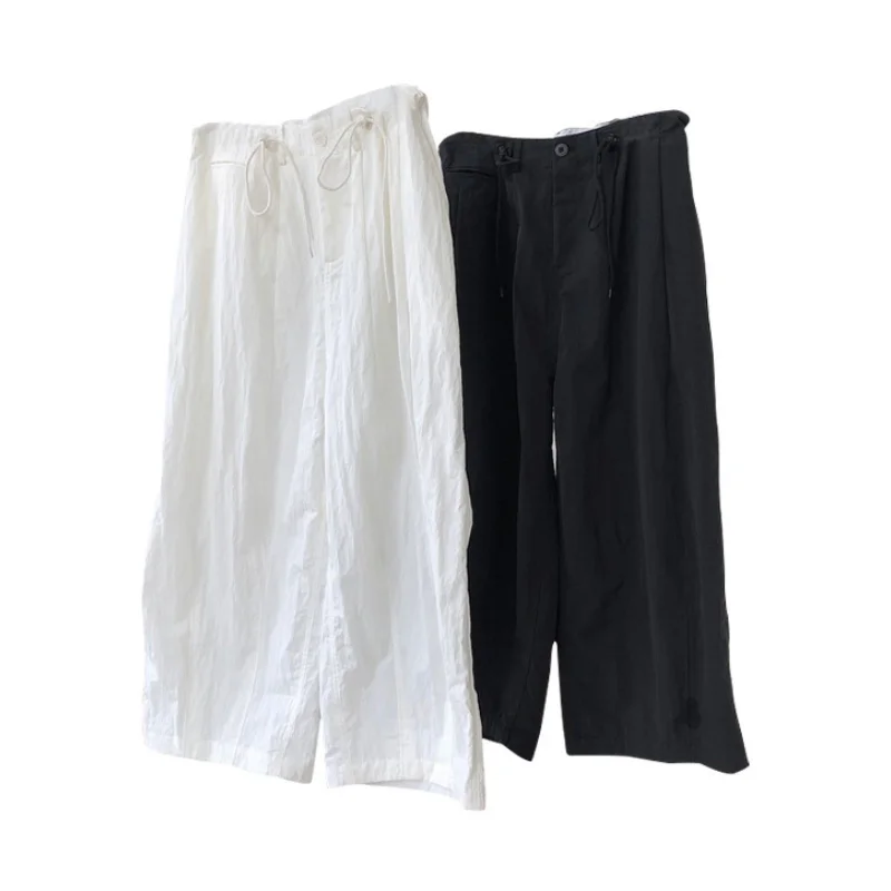 Oversized High Waist Slimming Wide-Leg Pants Women 2021 summer New Loose Casual Cropped Pants Female Cargo Trouser Streetwear
Oversized High Waist Slimming Wide-Leg Pants Women 2021 summer New Loose Casual Cropped Pants Female Cargo Trouser Streetwear