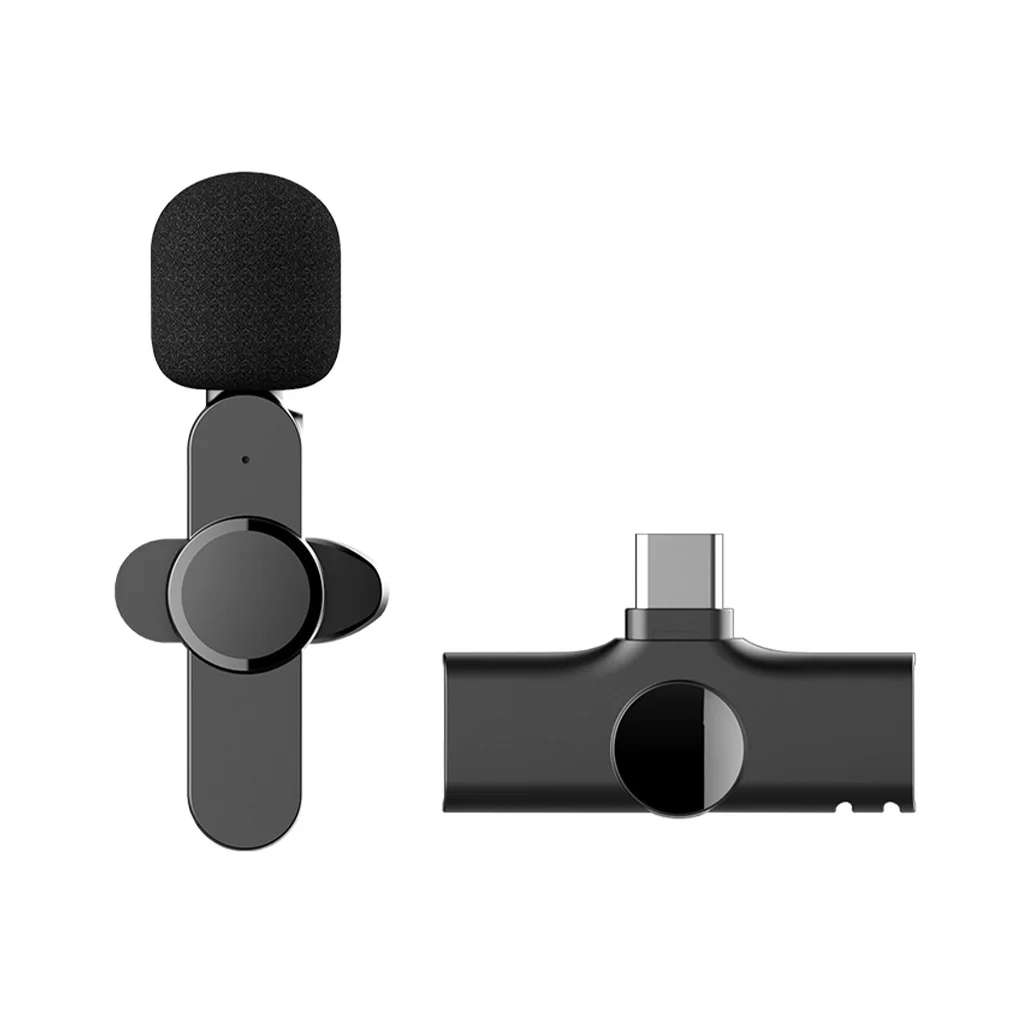 Wireless Lavalier Microphone Portable Audio Video Recording Mini Mic for iPhone Android live broadcast gaming Phone Microfonoe
Wireless Lavalier Microphone Portable Audio Video Recording Mini Mic for iPhone Android live broadcast gaming Phone Microfonoe