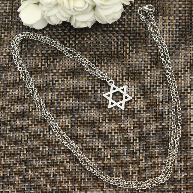 Fashion Pendant Star Of David Shield Choker Charm Short Long DIY Necklace Factory Price Handmade Jewelry
Fashion Pendant Star Of David Shield Choker Charm Short Long DIY Necklace Factory Price Handmade Jewelry