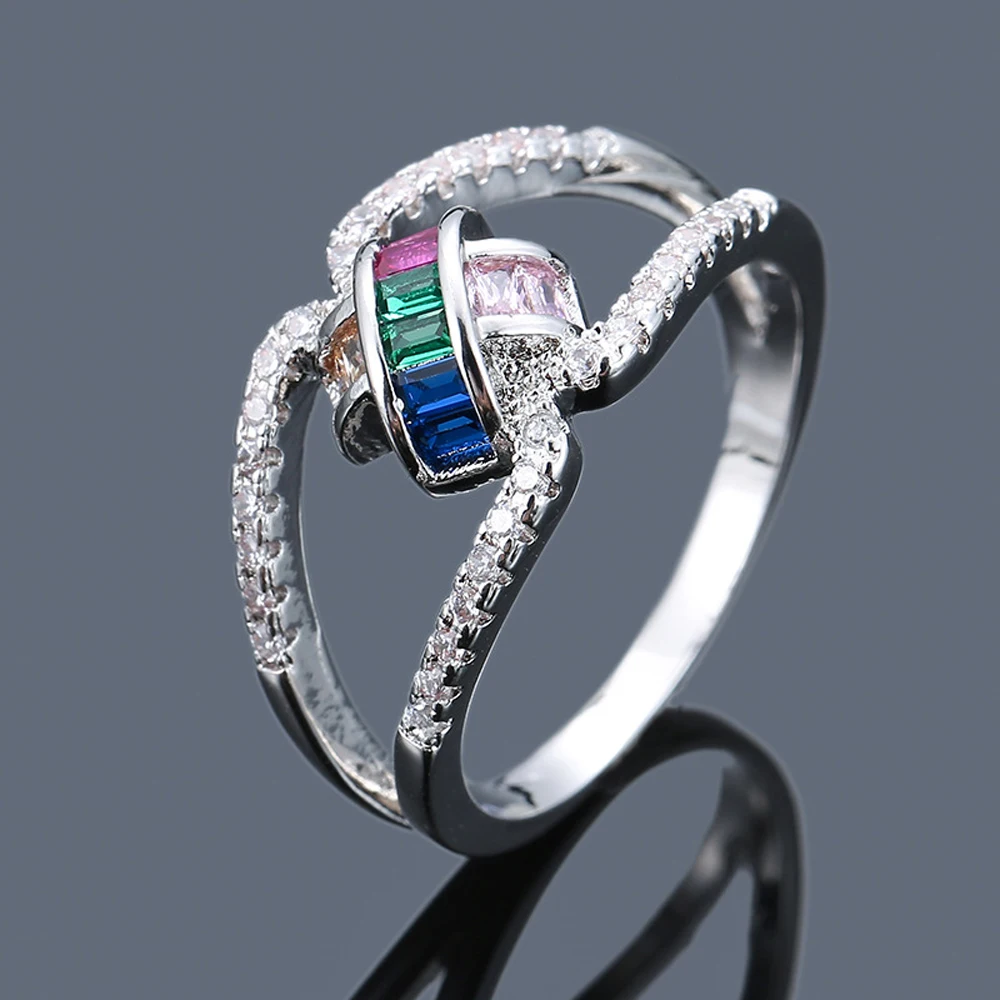 Beiver Trendy Micro Pave Cubic Zirconia White Gold Rings for Women Jewelry Rings Party Decoration Jewelry Making
Beiver Trendy Micro Pave Cubic Zirconia White Gold Rings for Women Jewelry Rings Party Decoration Jewelry Making