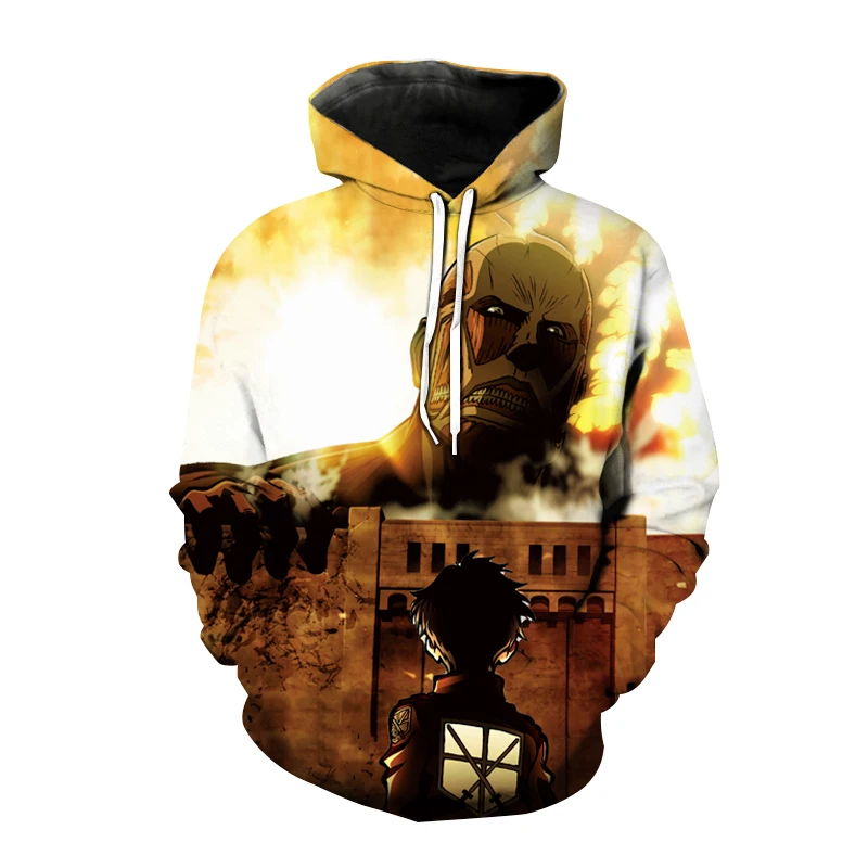 Popular Anime Hoodies Attack On Titan 3D Print Hooded Sweatshirt Men Women Harajuku Hip Hop Pullover Hoodie Coat Unisex Clothing
Popular Anime Hoodies Attack On Titan 3D Print Hooded Sweatshirt Men Women Harajuku Hip Hop Pullover Hoodie Coat Unisex Clothing