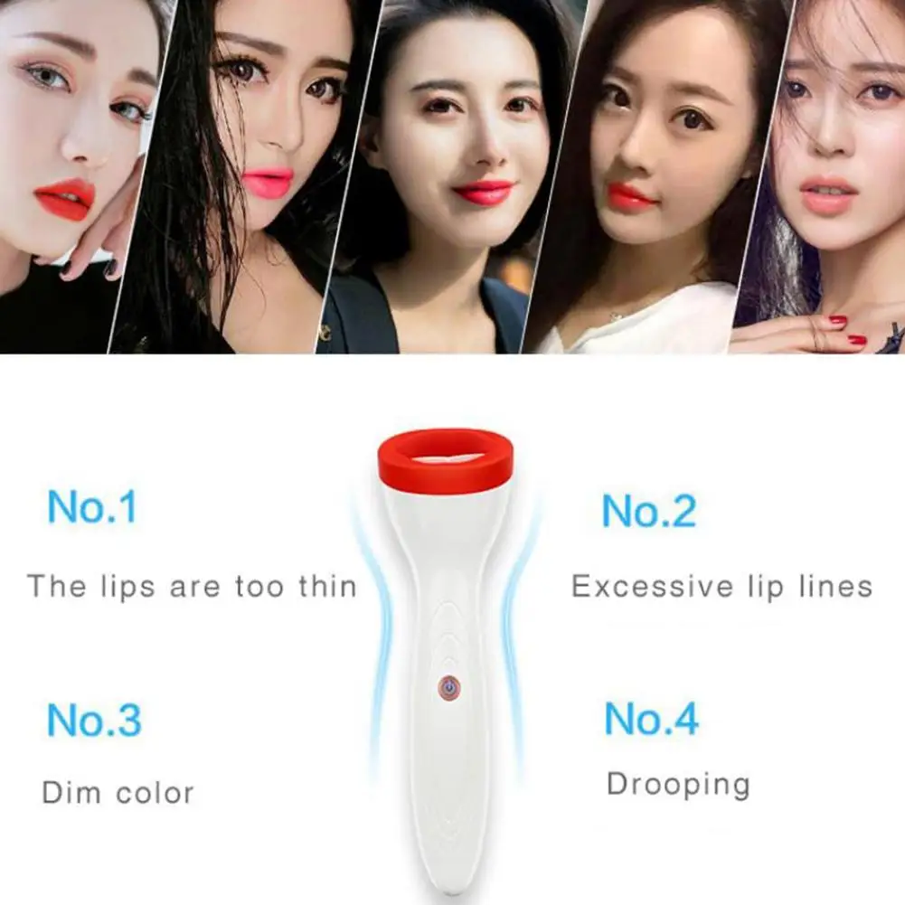 Silicone Lip Plumper Device Electric Lip Plump Enhancer Aumento Enlarger Bigger Sexy Natural Fuller Care Labios Tool Pump L G3R9
Silicone Lip Plumper Device Electric Lip Plump Enhancer Aumento Enlarger Bigger Sexy Natural Fuller Care Labios Tool Pump L G3R9